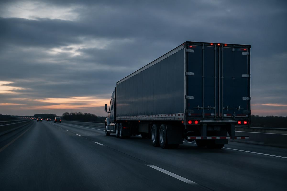 Transport de marchandises par camion